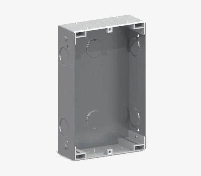 intercom systeem appartement fermax city kit s4 flush mounted box