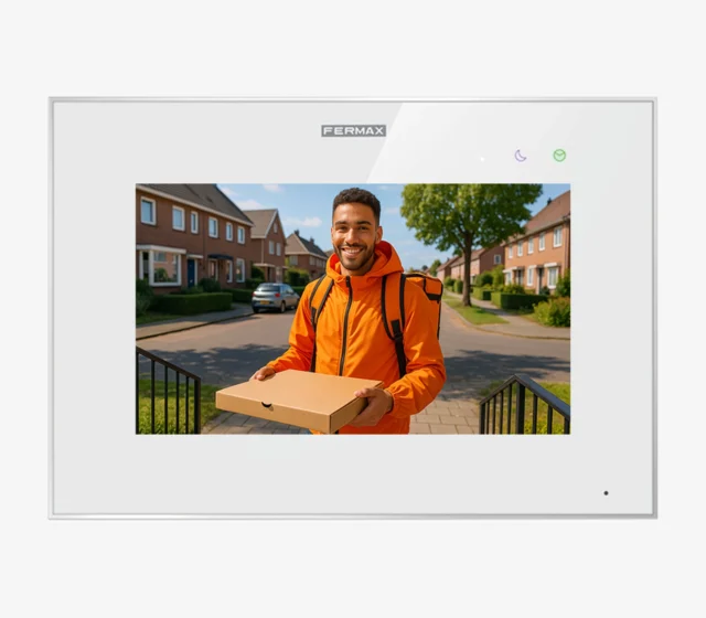 intercom systeem deurbel monitor fermax 7 way fi plus kit monitor