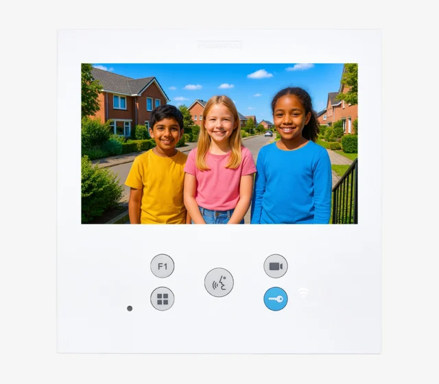 intercom systeem monitor fermax 1w duox plus video city veo xl wifi kit